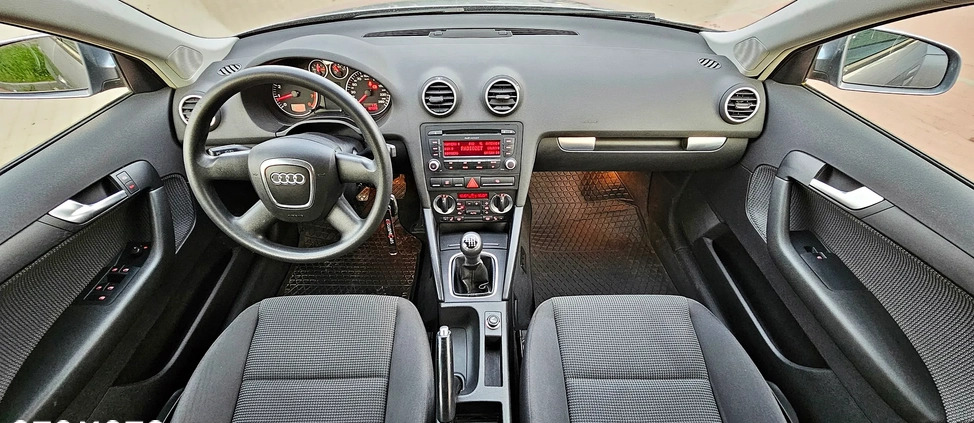 Audi A3 cena 18700 przebieg: 188000, rok produkcji 2007 z Chojnów małe 277